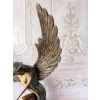 Anielica z Rozłożonymi Skrzydłami - Wielka Figura z Brazu - Aniołek 117cm