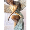 Anielica z Rozłożonymi Skrzydłami - Wielka Figura z Brazu - Aniołek 117cm