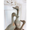 Rodzina Kaczek - 4 Kaczki Kaczka Komplet - Figura z Brązu - Prezent
