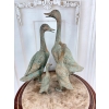 Rodzina Kaczek - 4 Kaczki Kaczka Komplet - Figura z Brązu - Prezent