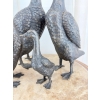 Rodzina Kaczek - 4 Kaczki Kaczka Komplet - Figura z Brązu - Prezent