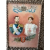 Srebrna Ramka na Zdjęcia Srebro + Emalia Caskie Orły - Rubiny - Unikat