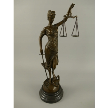 TEMIDA z Brązu - FIGURA PREZENT DLA PRAWNIKA 40cm
