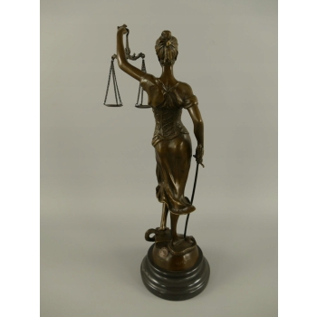 TEMIDA z Brązu - FIGURA PREZENT DLA PRAWNIKA 40cm
