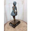 14 Letnia Tancerka - Nowoczesna Figura z Brązu - w stylu Edgar Degas