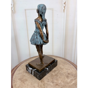 14 Letnia Tancerka - Nowoczesna Figura z Brązu - w stylu Edgar Degas