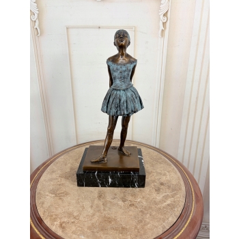 14 Letnia Tancerka - Nowoczesna Figura z Brązu - w stylu Edgar Degas