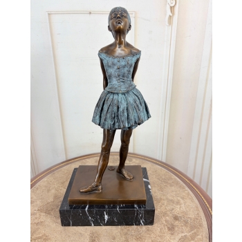14 Letnia Tancerka - Nowoczesna Figura z Brązu - w stylu Edgar Degas