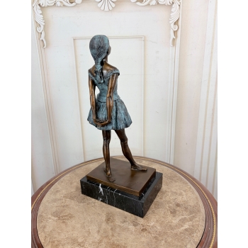 14 Letnia Tancerka - Nowoczesna Figura z Brązu - w stylu Edgar Degas