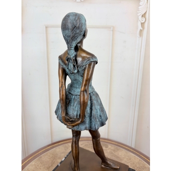 14 Letnia Tancerka - Nowoczesna Figura z Brązu - w stylu Edgar Degas