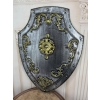 Metalowa Tarcza Rycerska - Zamek Pałac - Zbroja - Dekoracja