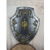 Metalowa Tarcza Rycerska - Zamek Pałac - Zbroja - Dekoracja