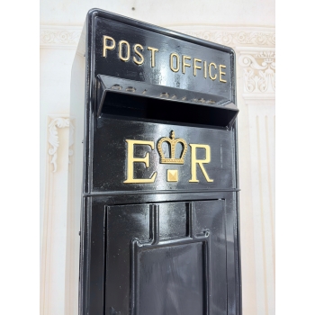 Kolumnowa Czarna Skrzynka Na Listy - Post Office - Aluminium - Poczta