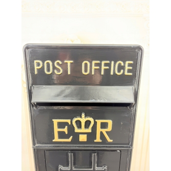 Kolumnowa Czarna Skrzynka Na Listy - Post Office - Aluminium - Poczta