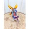 Szkło Murano Style - Siedzący Renifer - Figura ze Szkła - Dekoracja Ozdoba