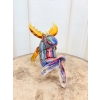Szkło Murano Style - Siedzący Renifer - Figura ze Szkła - Dekoracja Ozdoba