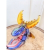 Szkło Murano Style - Siedzący Renifer - Figura ze Szkła - Dekoracja Ozdoba