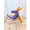 Szkło Murano Style - Siedzący Renifer - Figura ze Szkła - Dekoracja Ozdoba