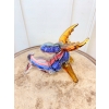 Szkło Murano Style - Siedzący Renifer - Figura ze Szkła - Dekoracja Ozdoba