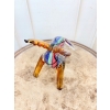 Szkło Murano Style - Siedzący Renifer - Figura ze Szkła - Dekoracja Ozdoba